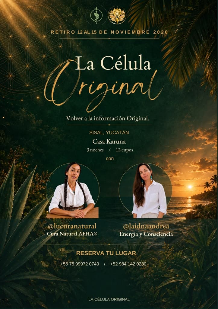 Flyer del retiro La Célula Original